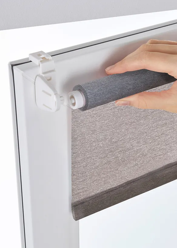 Store enrouleur brise-vue à texture chinée, bonprix