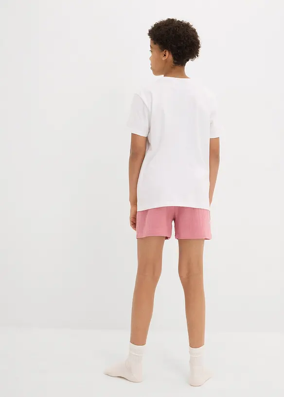 Shorty (2-tlg. Set) aus Musselin, bonprix