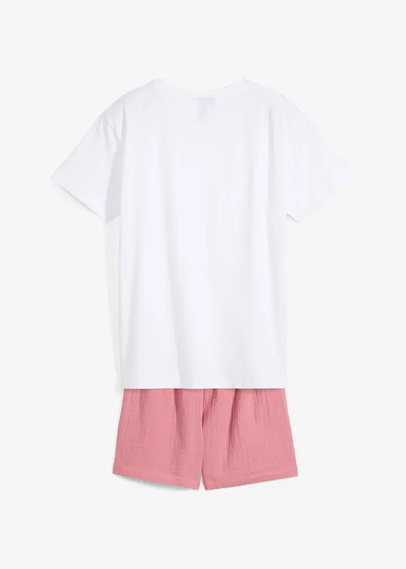 Shorty (2-tlg. Set) aus Musselin, bonprix