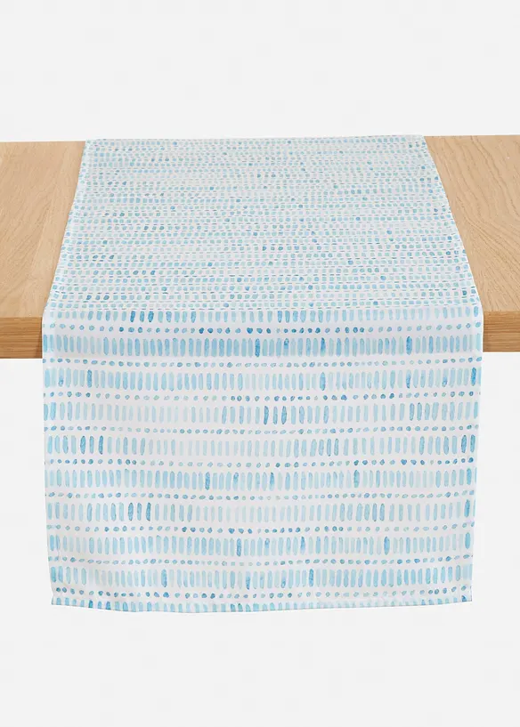 Chemin de table rayé déperlant, bonprix