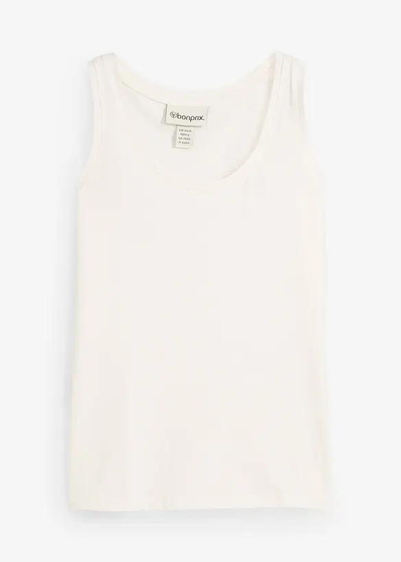 Tanktop mit Seidenanteil, bonprix