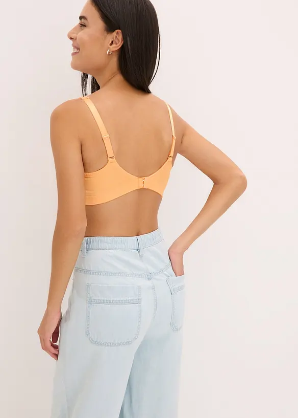 Soutien-gorge grand maintien sans armatures avec bretelles rembourrées, bonprix