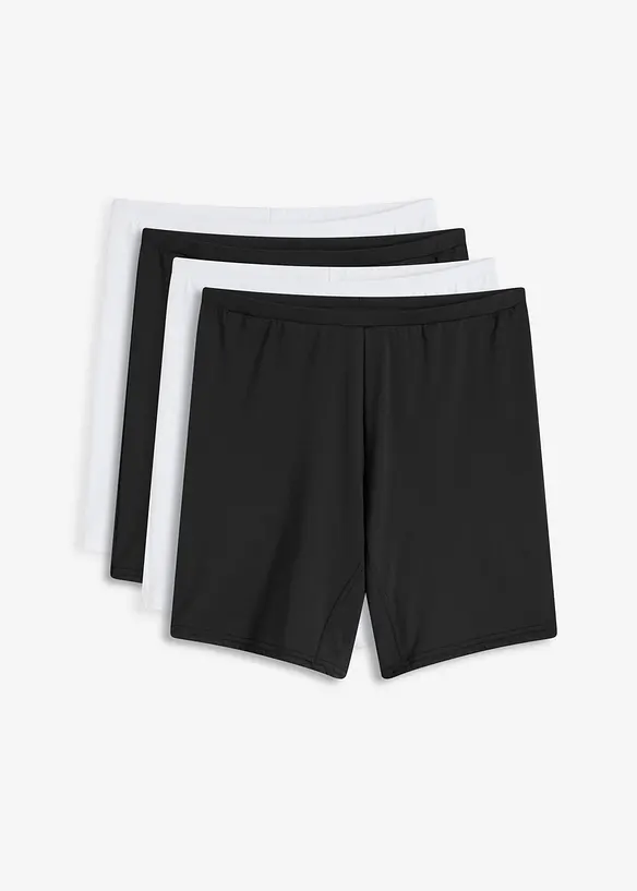 Mittellange Taillenboxer (4er Pack), bonprix