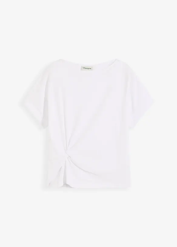 T-Shirt mit Knotendetail, bonprix