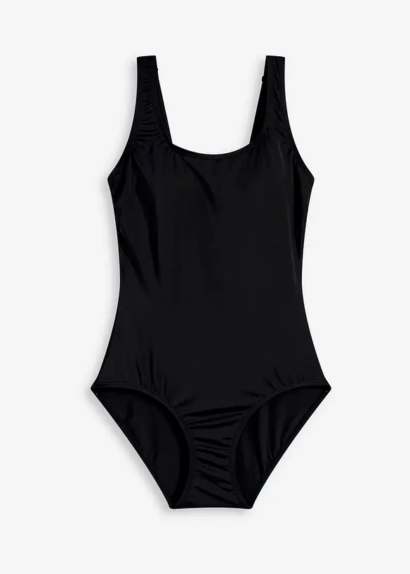 Maillot 1 pièce peu échancré dans le dos, bonprix