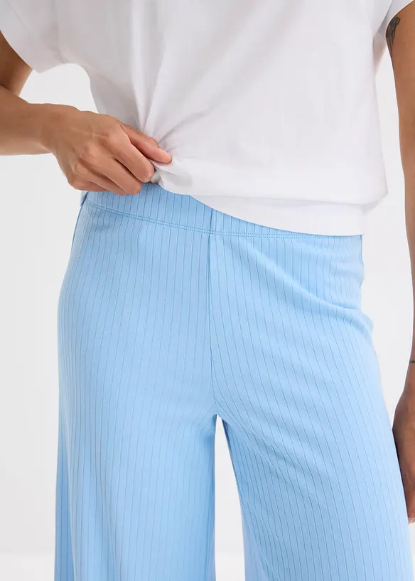 Palazzo-Hose mit Bequembund, bonprix
