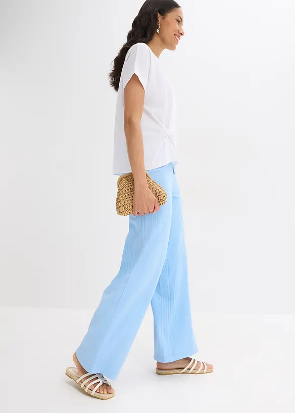 Palazzo-Hose mit Bequembund, bonprix