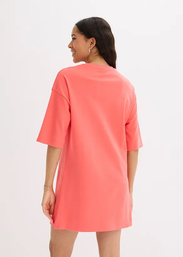 Robe T-shirt en coton épais, bonprix