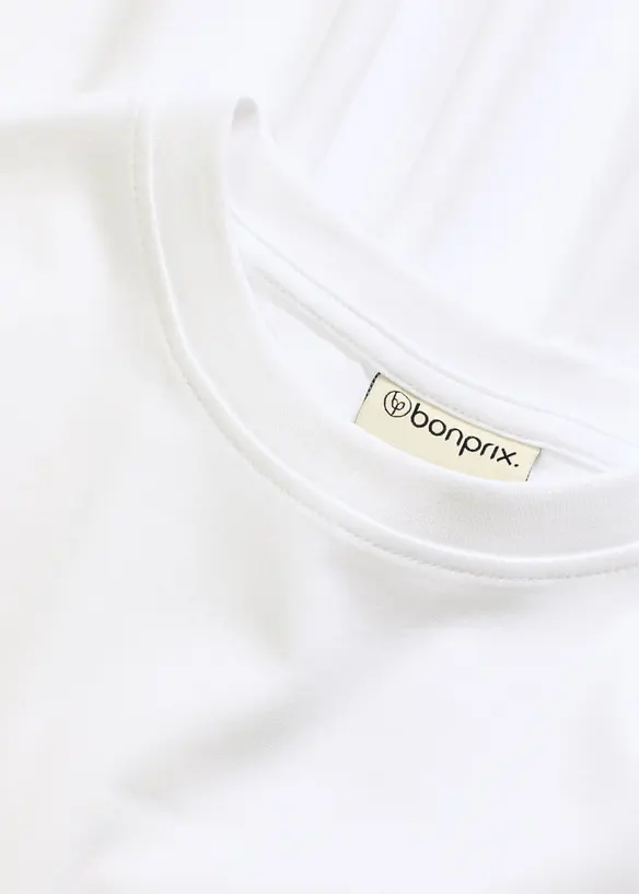 Robe T-shirt en coton épais, bonprix