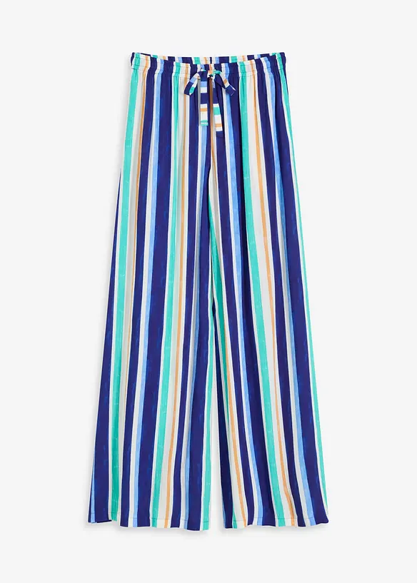 Pantalon large en viscose fine, bonprix