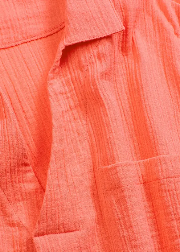 Kaftan-Kleid aus weichem Musselin, bonprix