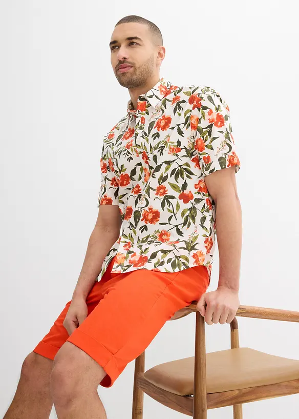 Chemise manches courtes 100% coton, bonprix