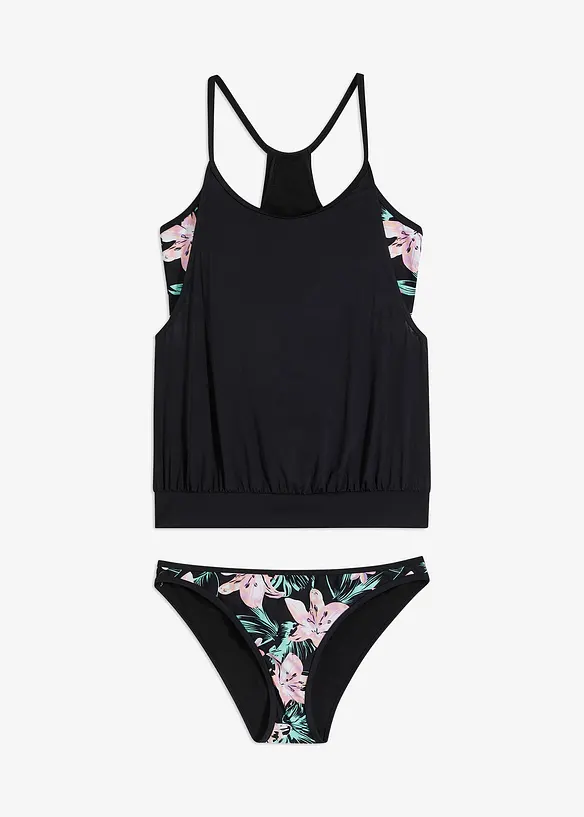 Tankini effet superposé (ens. 2 pces), bonprix