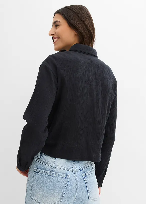 Chemisier en gaze de coton, bonprix