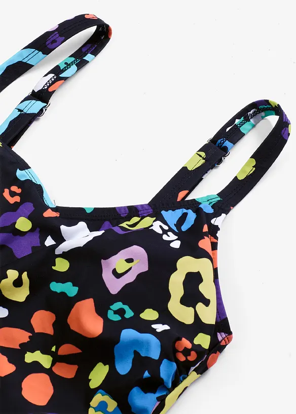 Maillot 1 pièce sculptant, maintien léger, bonprix