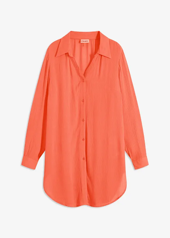 Robe-chemise de plage en viscose fluide, bonprix