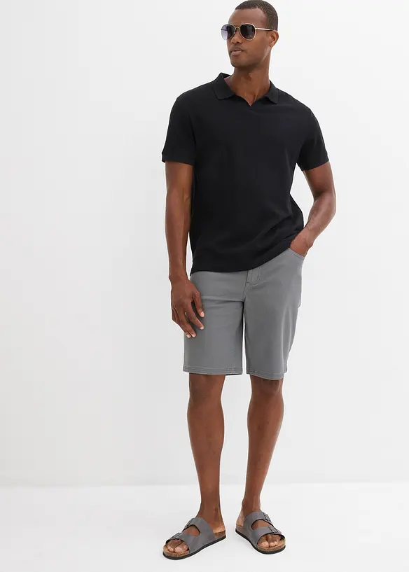 Bermuda classique en coton extensible, bonprix