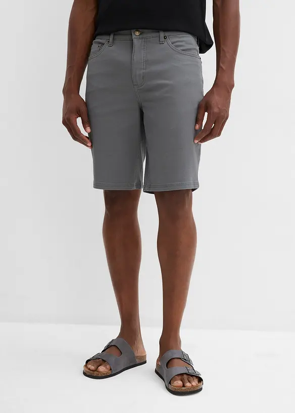 Bermuda classique en coton extensible, bonprix