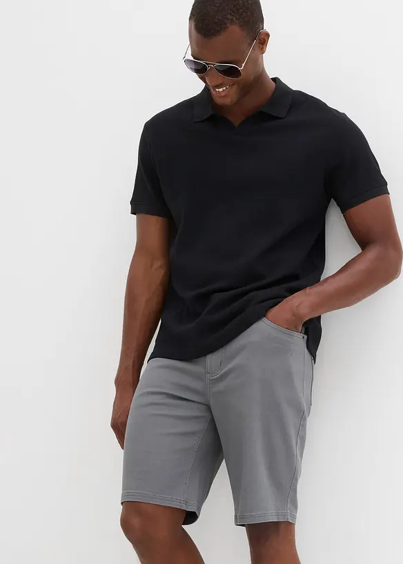 Bermuda classique en coton extensible, bonprix