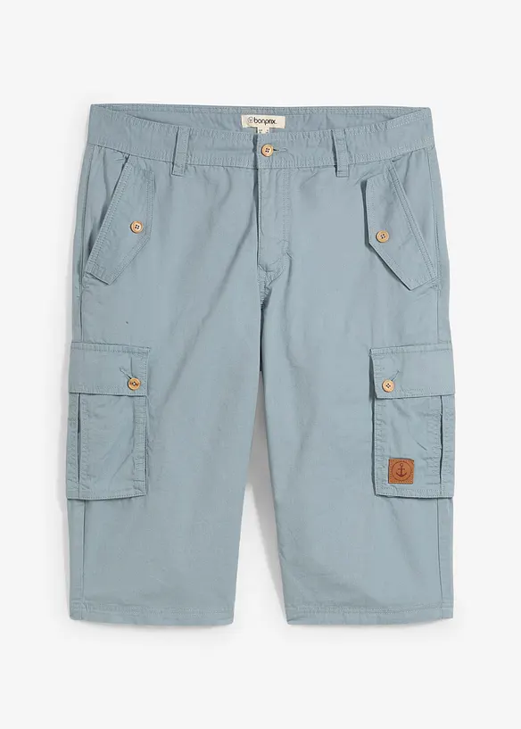 Bermuda cargo 100% coton, Regular, bonprix