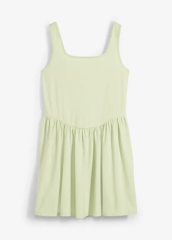 Top long en coton extensible, bonprix