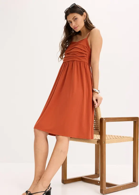 Robe à fines bretelles, bonprix