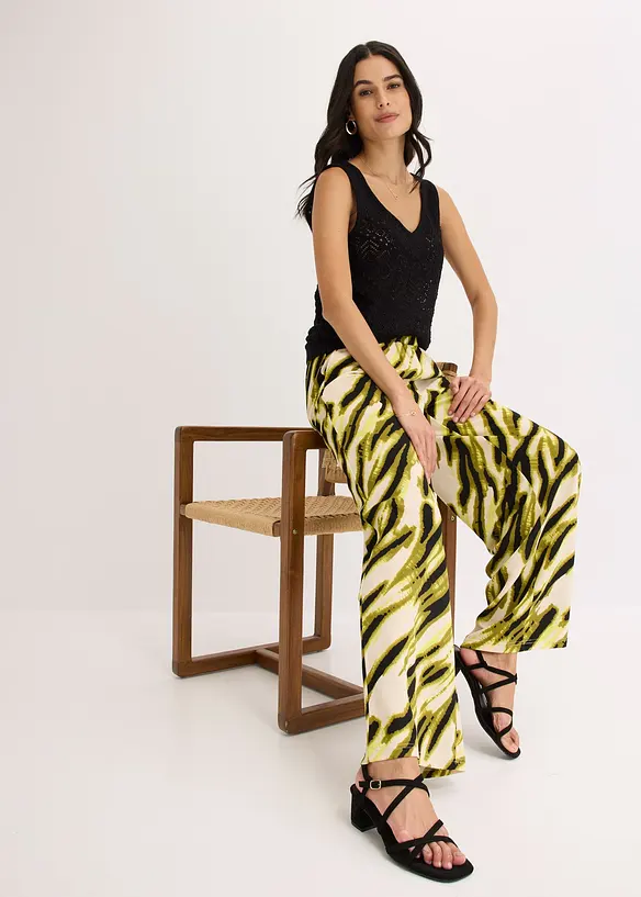 Top en maille ajourée, bonprix