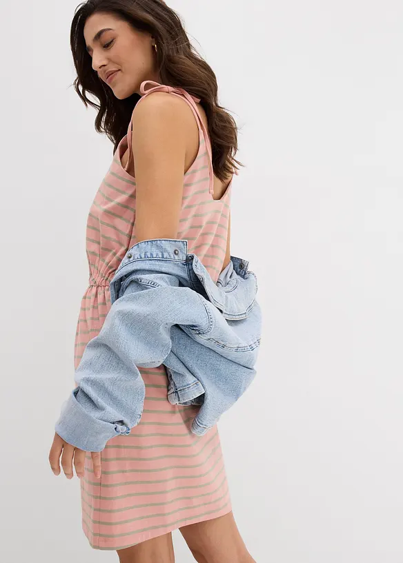 Lot de 2 robes en jersey 100% coton, bonprix