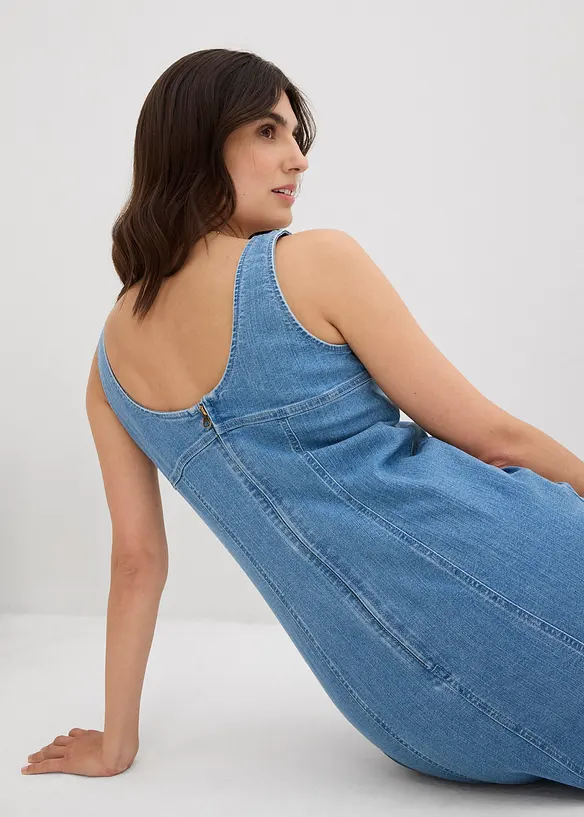 Jeanskleid aus Bio-Baumwolle mit Stretch, bonprix
