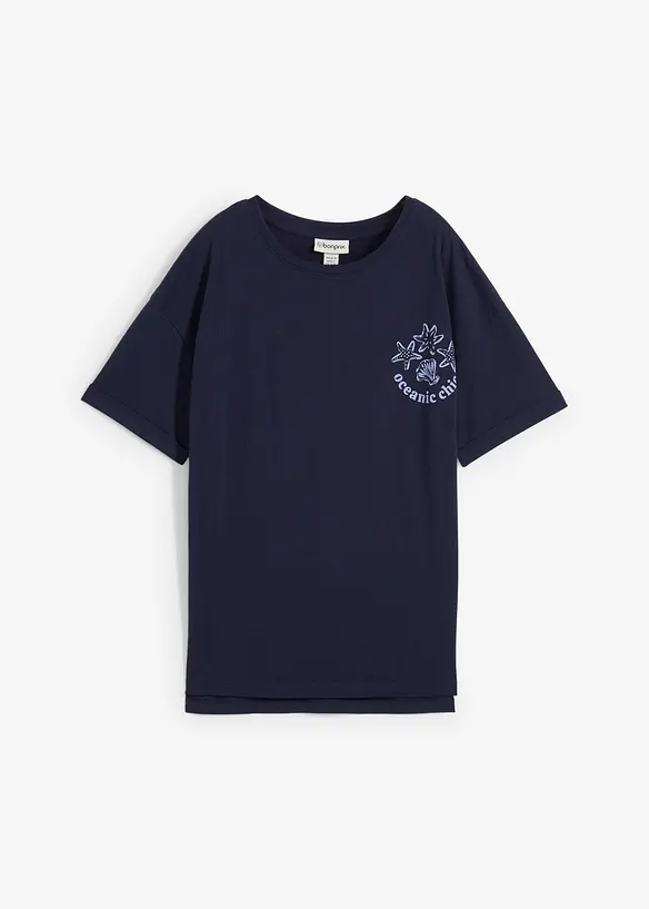 T-shirt boxy 100% coton, bonprix