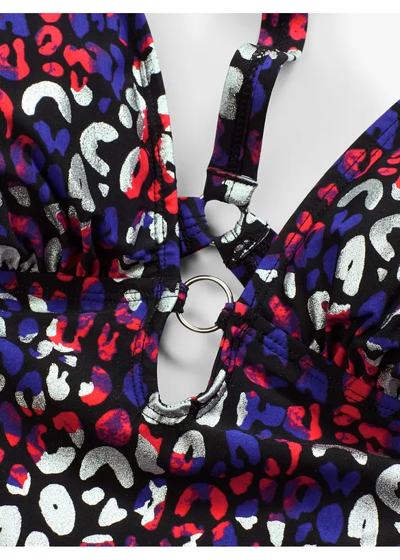 Maillot 1 pièce sculptant dos nu, maintien léger, bonprix