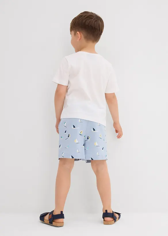 T-shirt et short en coton (ens. 2 pces), bonprix