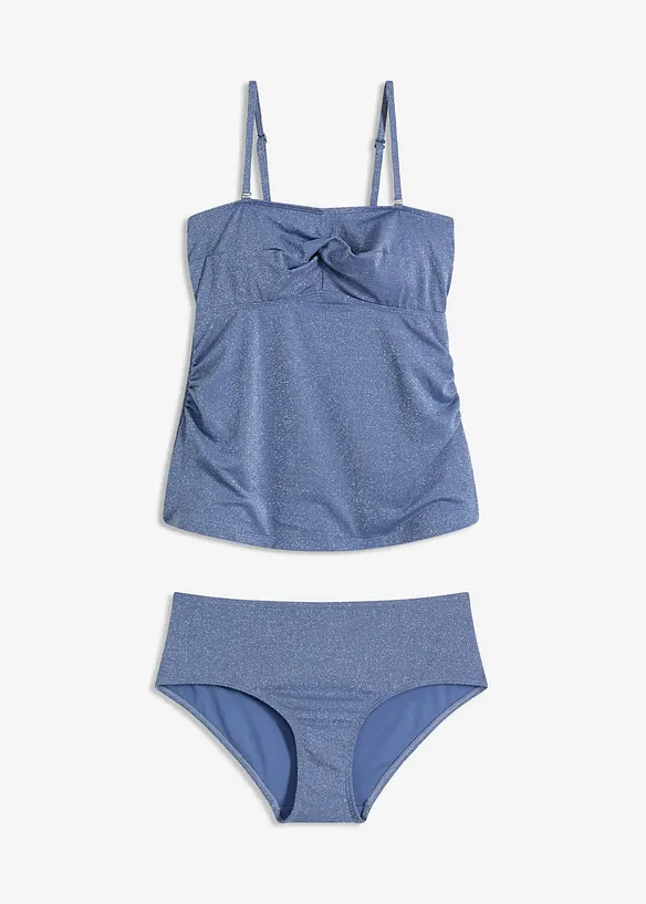 Tankini (ens. 2 pces) à fil brillant, bonprix