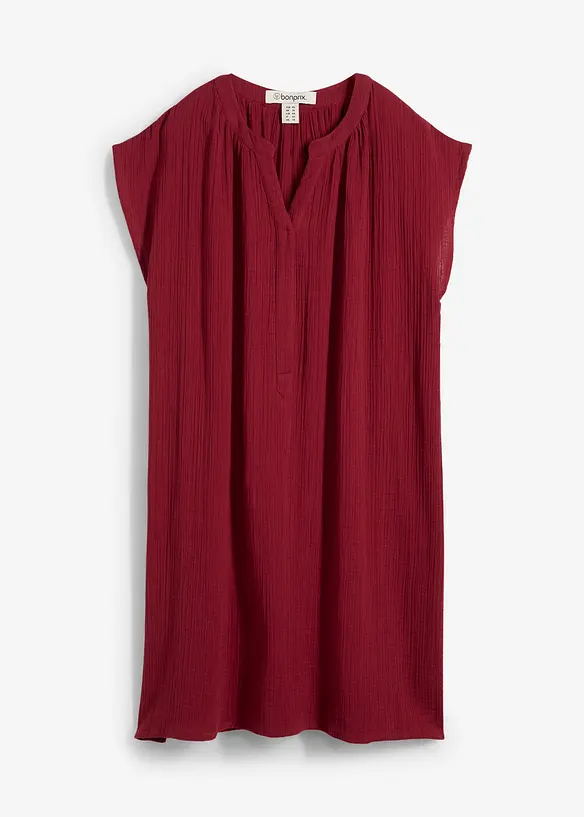 2-in-1 Umstands- und Stillkleid aus Baumwollmusselin, bonprix