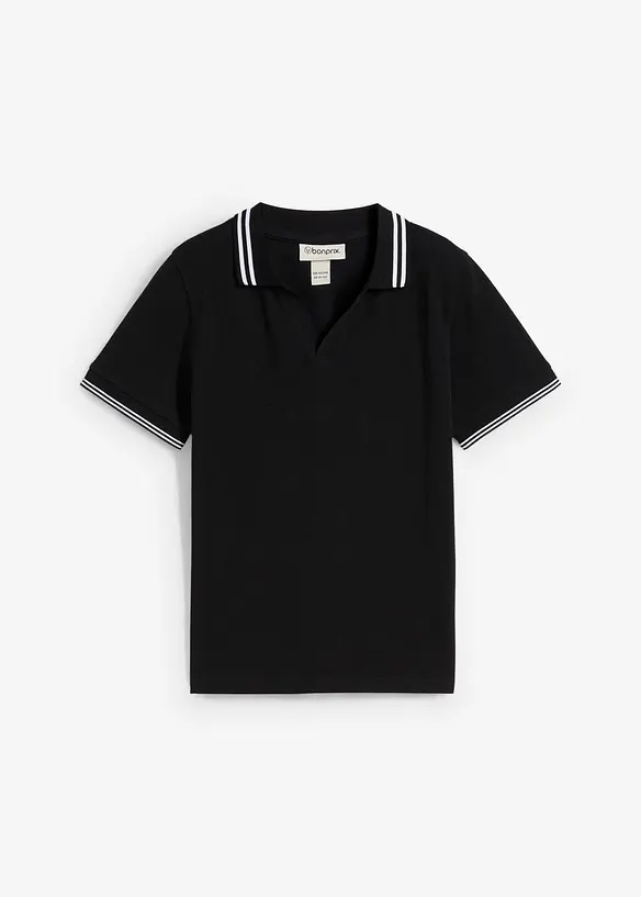 Polo en maille piquée de coton, bonprix