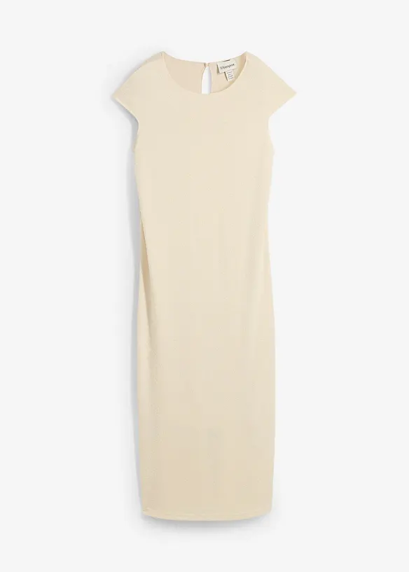 Robe midi aspect maille, bonprix