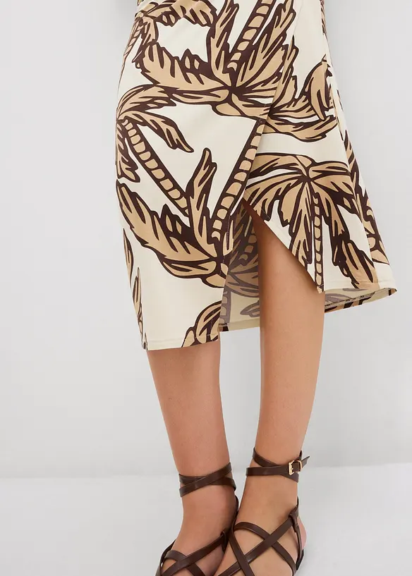 Jupe en jersey viscose extensible, bonprix