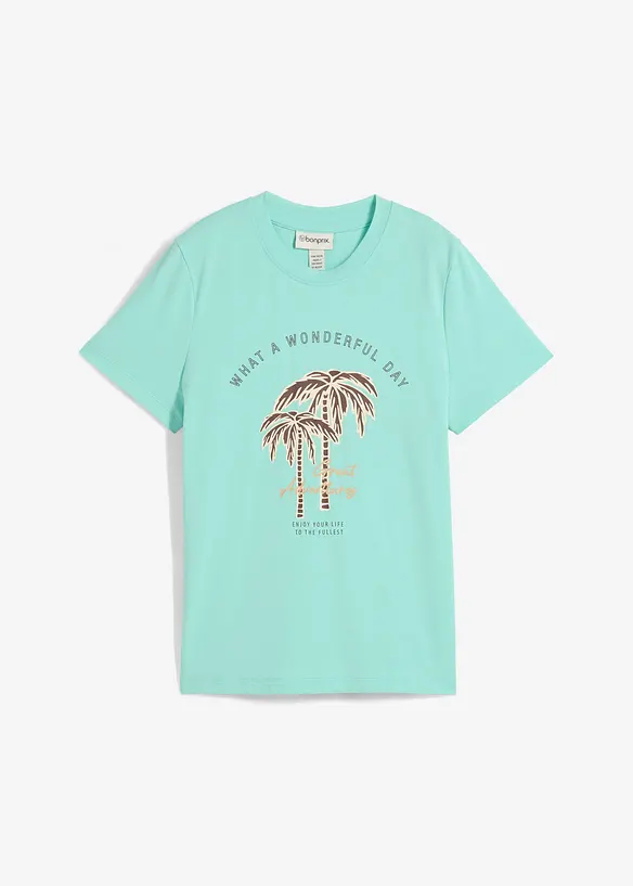 T-Shirt mit Motivprint, bonprix