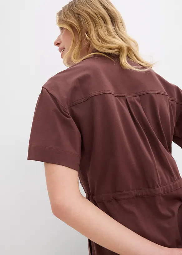 Jerseykleid aus Baumwoll-Stretch, bonprix