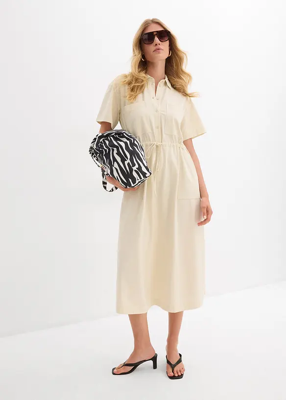 Robe en jersey coton extensible, bonprix