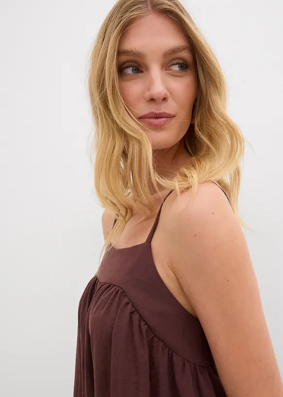 Trägerkleid aus softem Viskose-Mix, bonprix