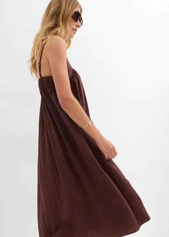 Trägerkleid aus softem Viskose-Mix, bonprix