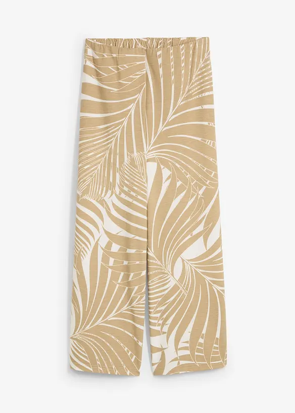 Jupe-culotte fluide en viscose mélangée, bonprix