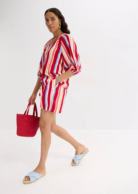 Chemisier en viscose texturée, bonprix