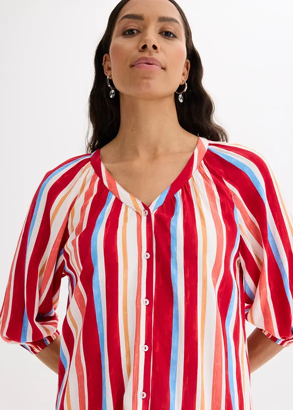 Chemisier en viscose texturée, bonprix