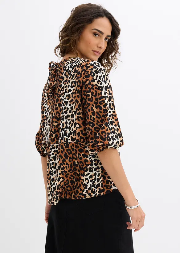Bluse aus feinem Viskose-Mix, bonprix