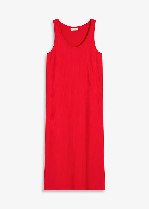 Midikleid aus weicher Rippe, bonprix