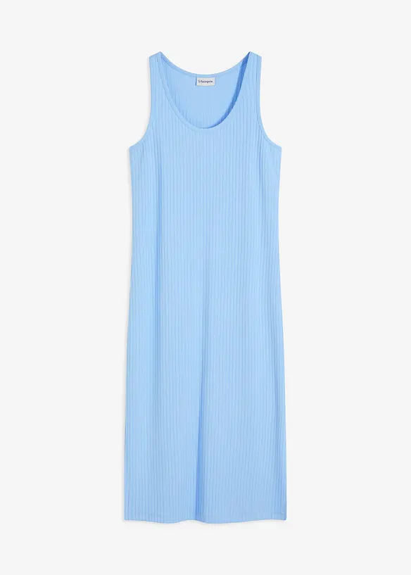 Midikleid aus weicher Rippe, bonprix