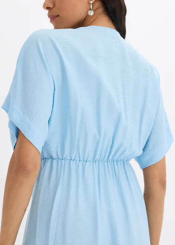 Robe-tunique en viscose froissée, bonprix