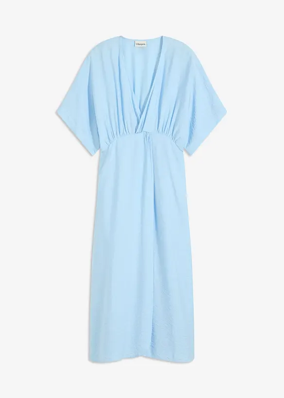 Robe-tunique en viscose froissée, bonprix